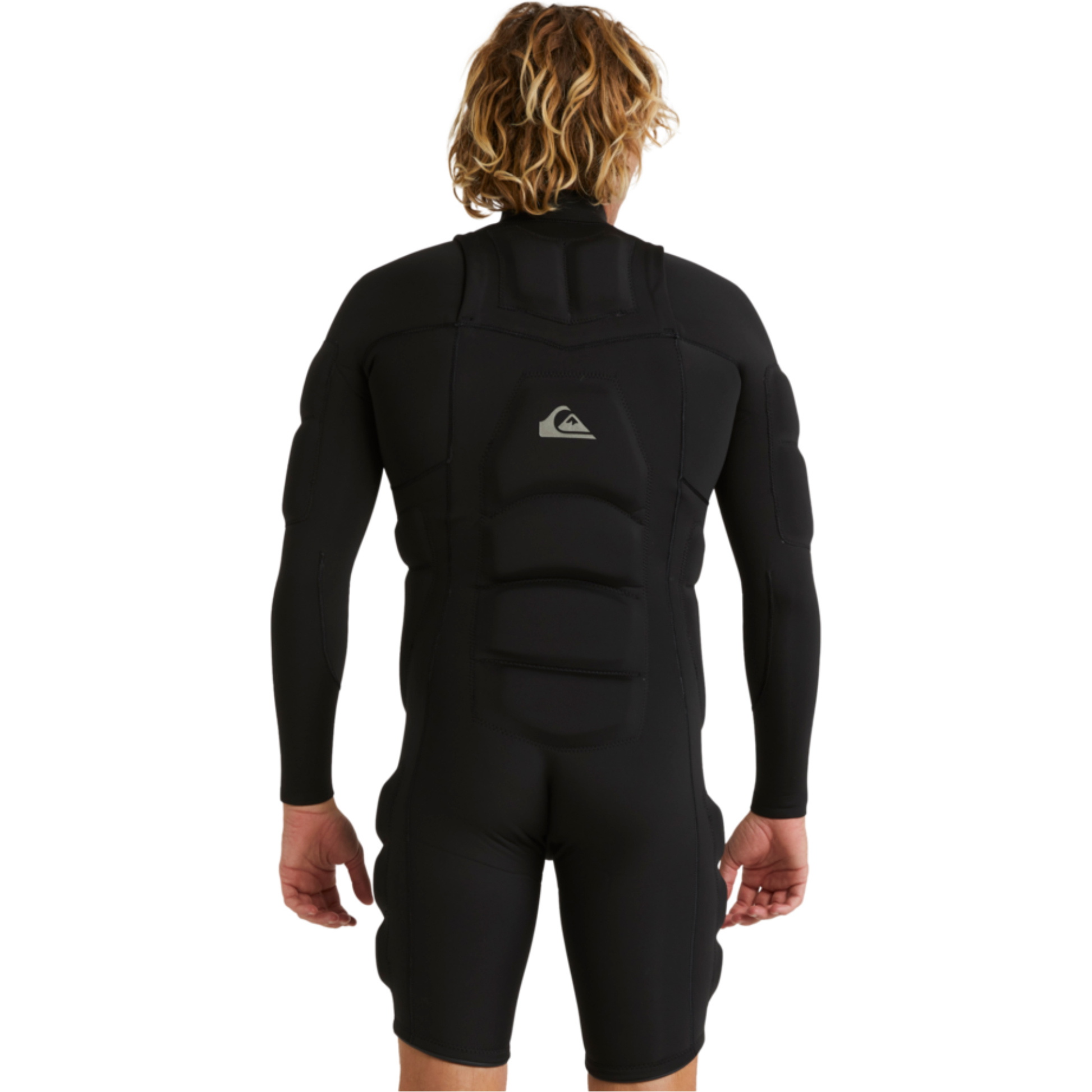 2026 Quiksilver Mens Highline Pro Impact Spring Long Sleeve Shorty EQYWP03012 - Black